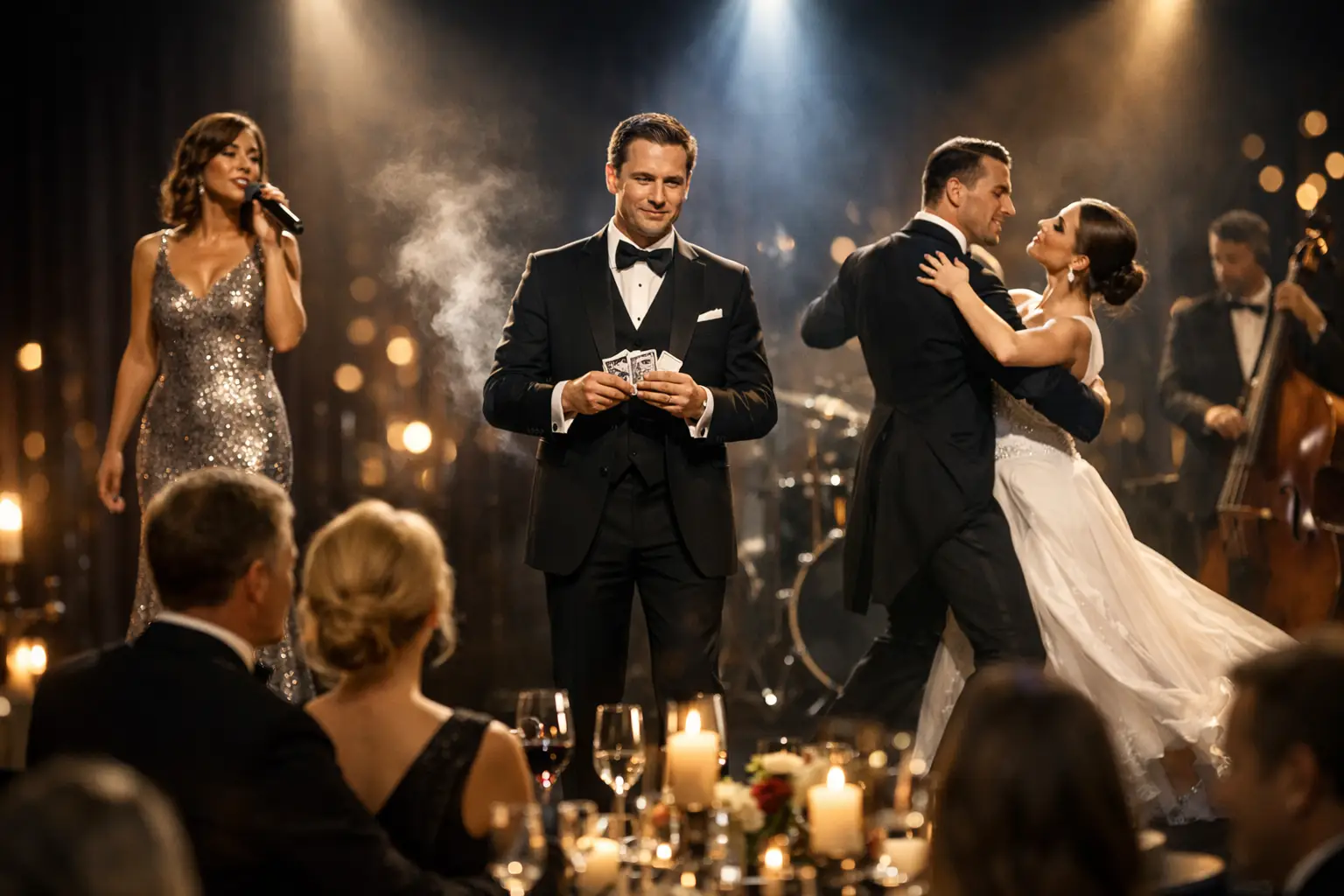 Welche Unterhaltung für Galaabend passt?