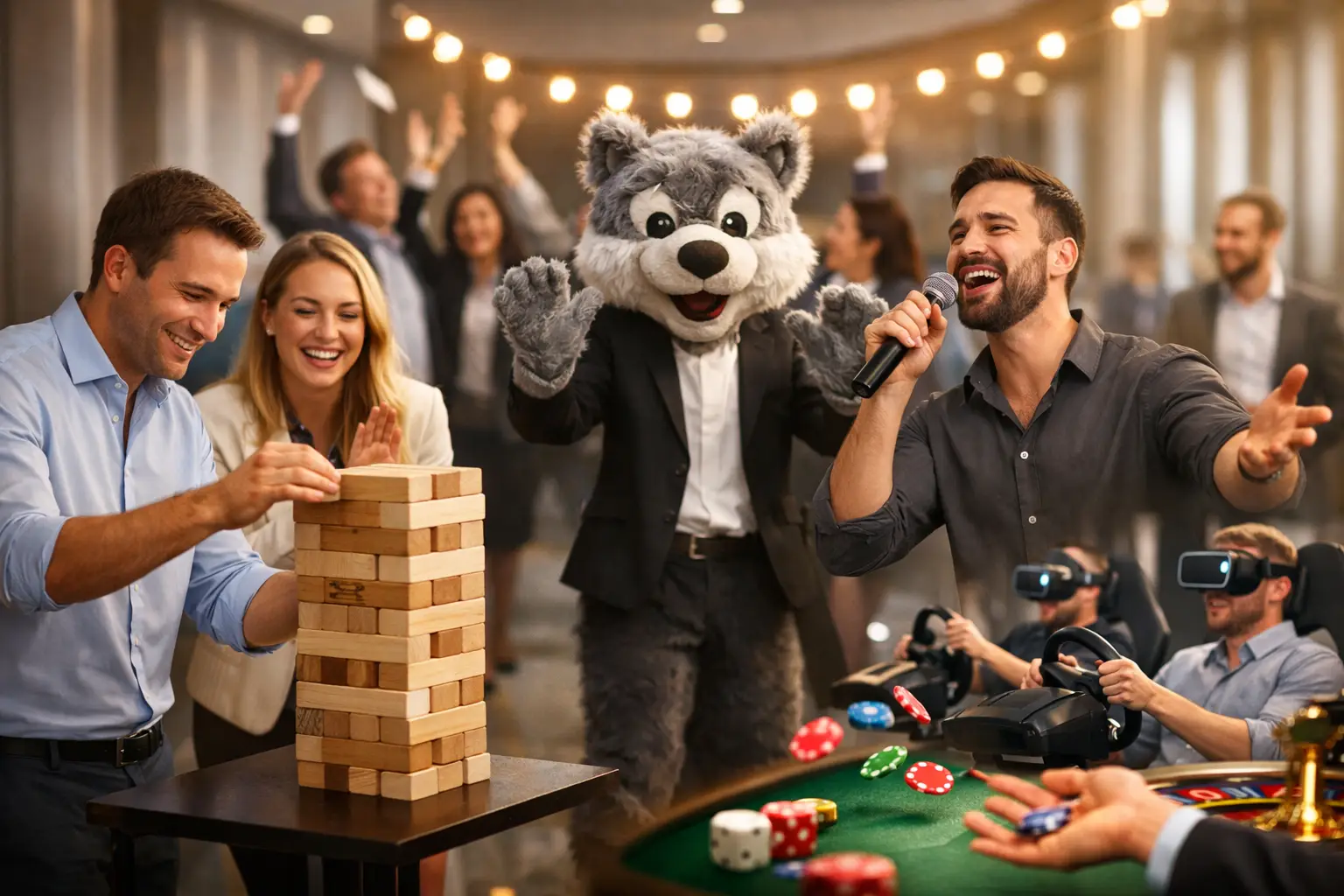 11 Ideen für starke Firmenevent-Unterhaltung