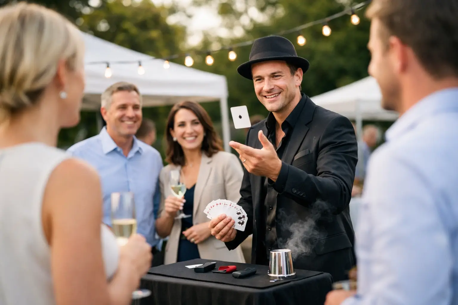 Zauberer für Sommerfest Firma richtig buchen