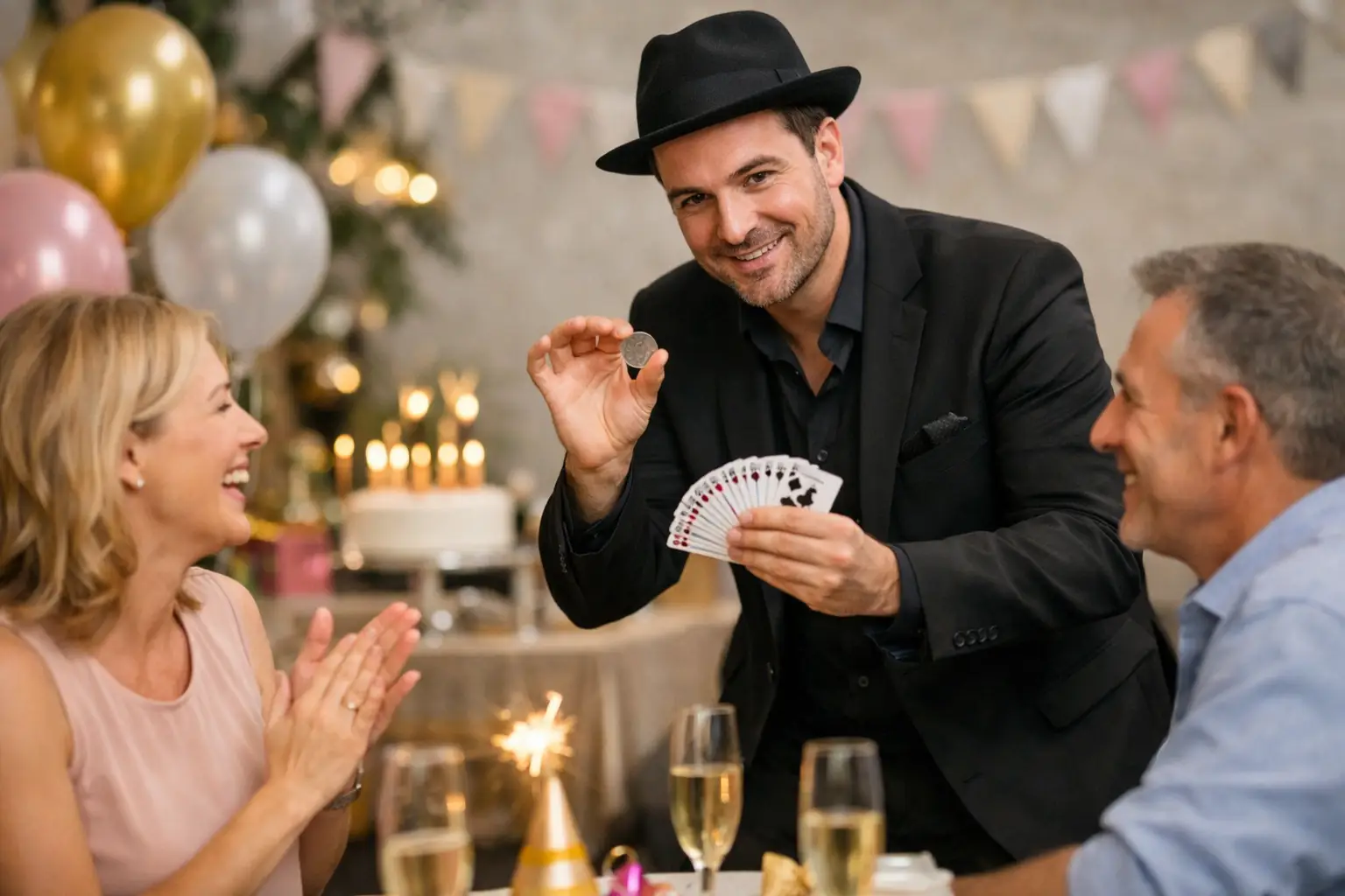 Zauberer für Geburtstag richtig buchen