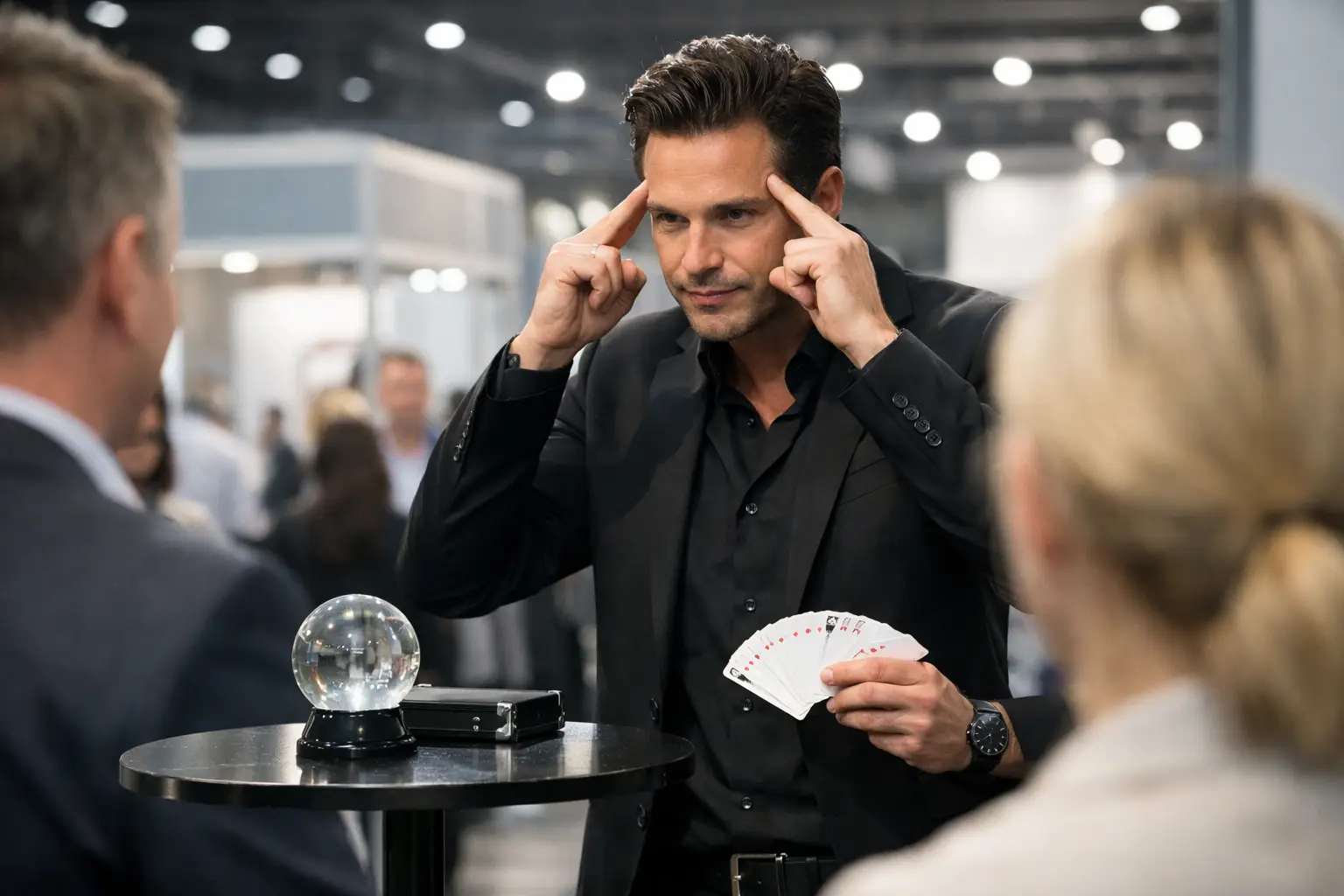 Mentalshow bei Messe einsetzen mit Wirkung