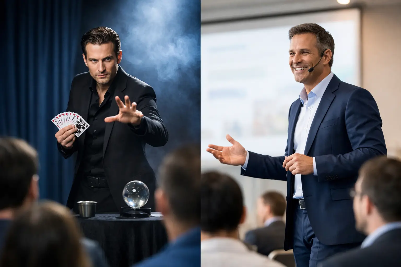 Mentalist oder Keynote Speaker - was wirkt besser?