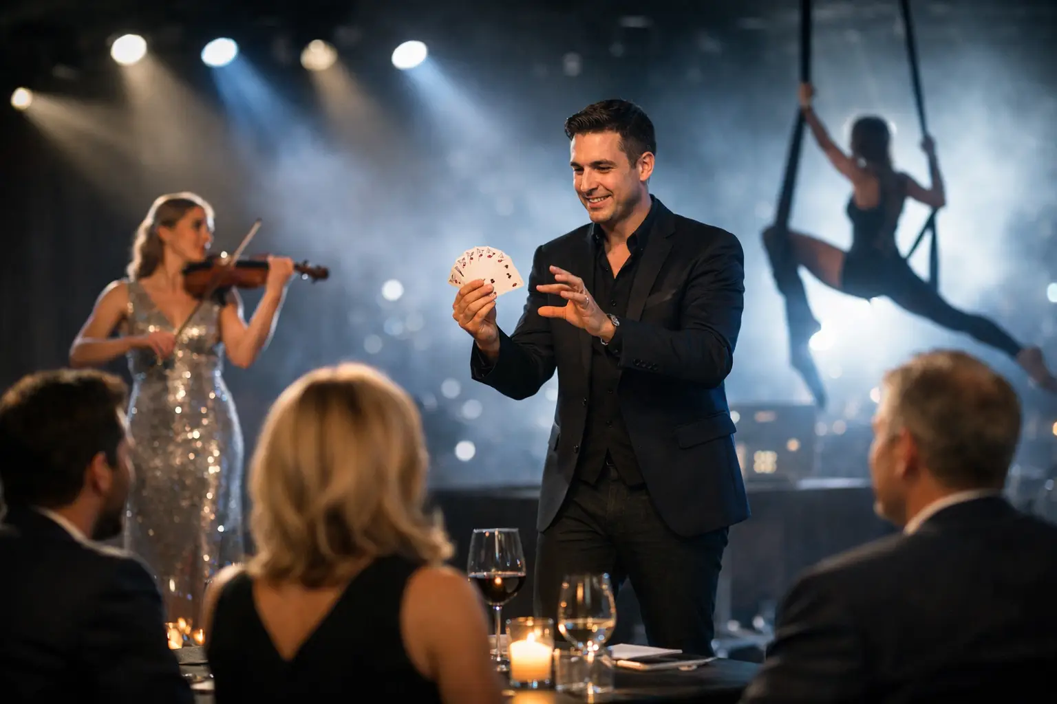 Exklusive Eventunterhaltung buchen mit Wirkung