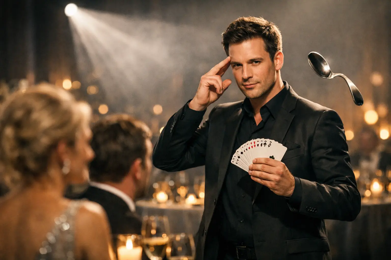 Mentale Magie, die Ihre Gala trägt