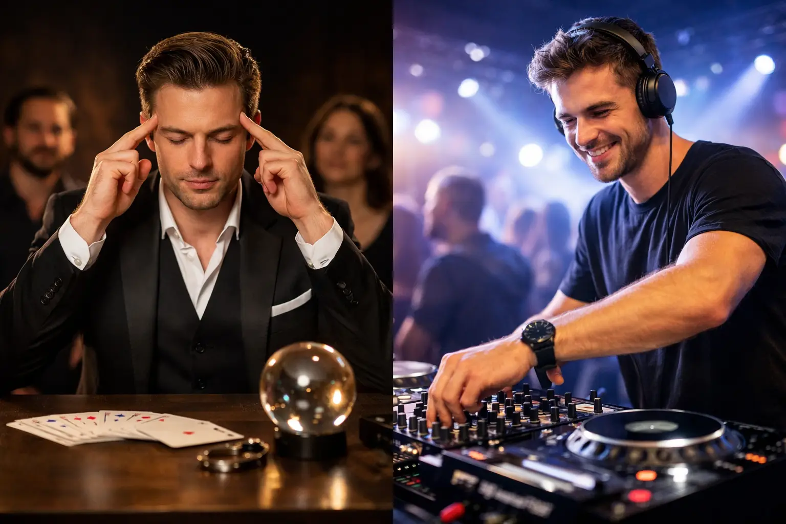 Mentalist oder DJ? Was passt zum Event?