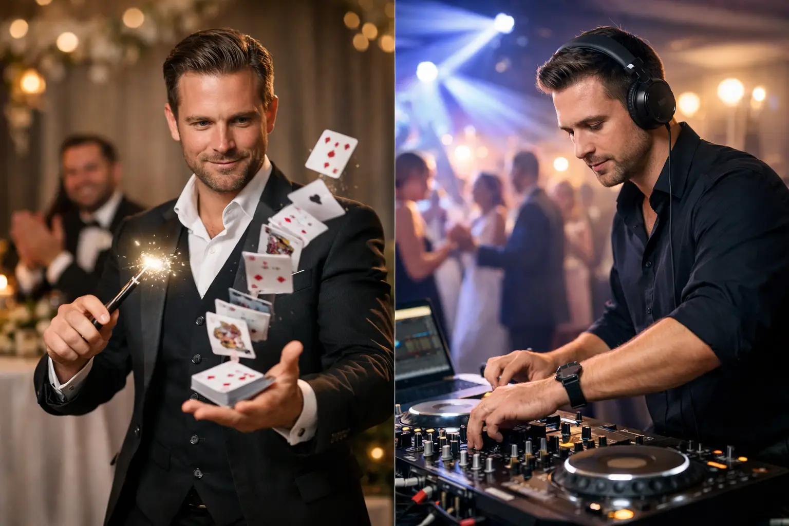 Zauberer oder DJ zur Hochzeit?