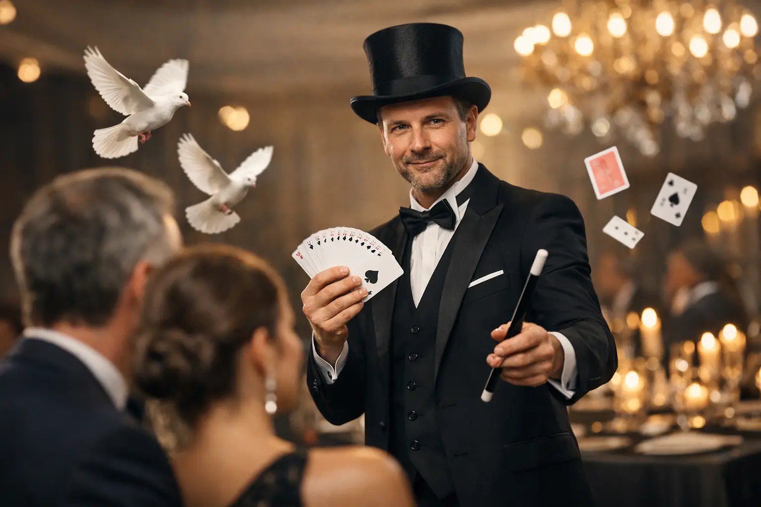 Premium Zauberer für Gala richtig buchen