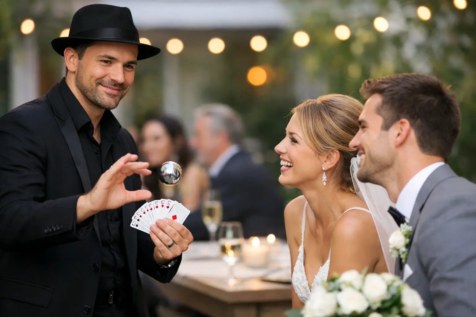 Zauberer für die Hochzeit buchen?