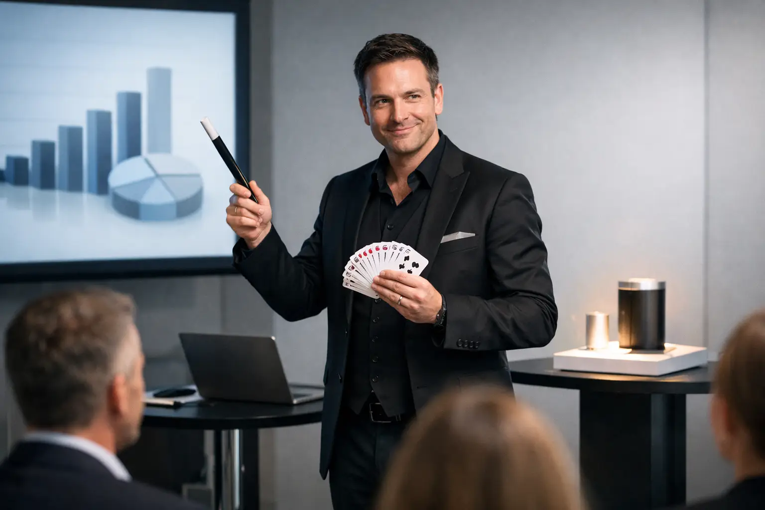 Magier für Produktpräsentation buchen