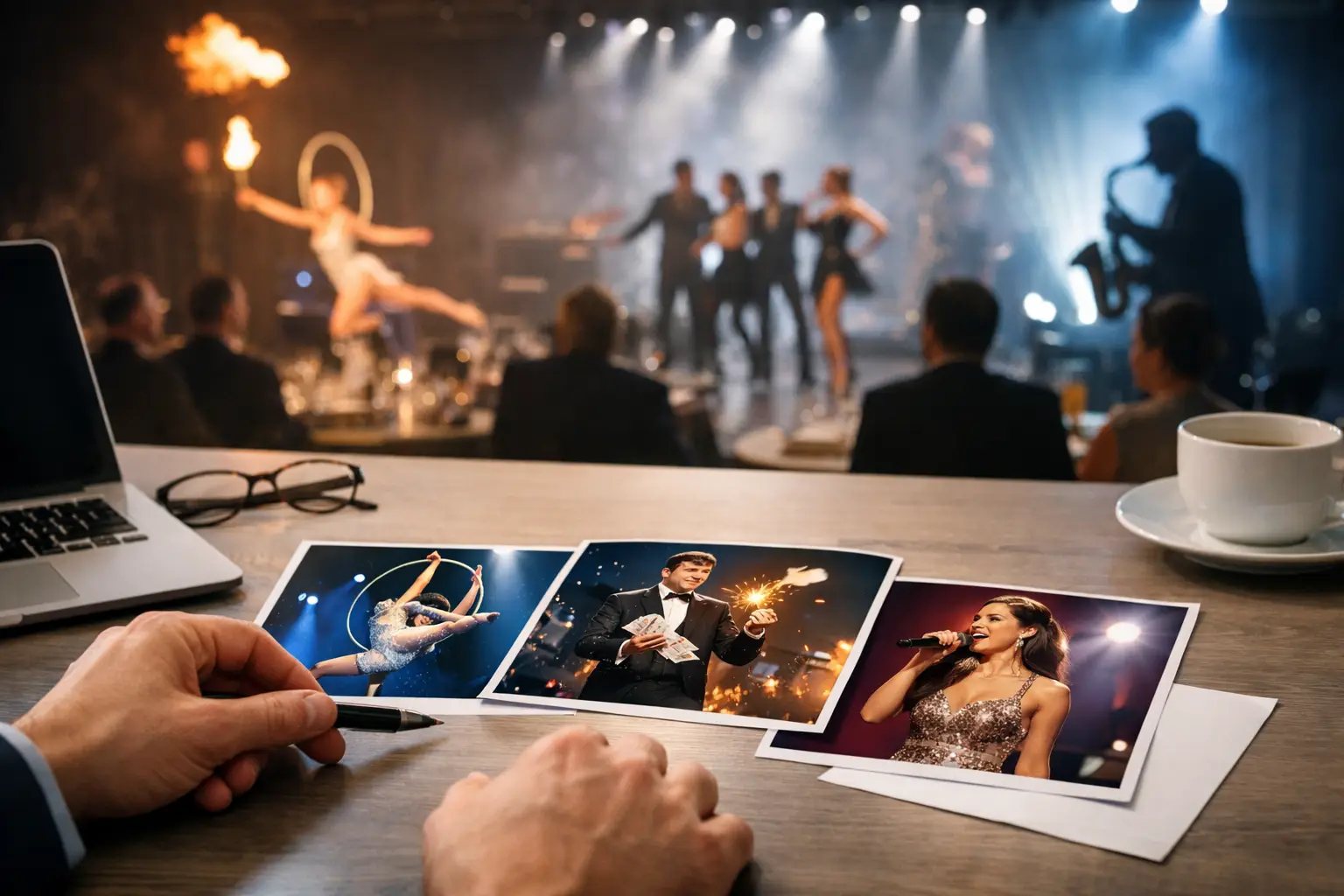 Beste Showacts für Kundenveranstaltung wählen