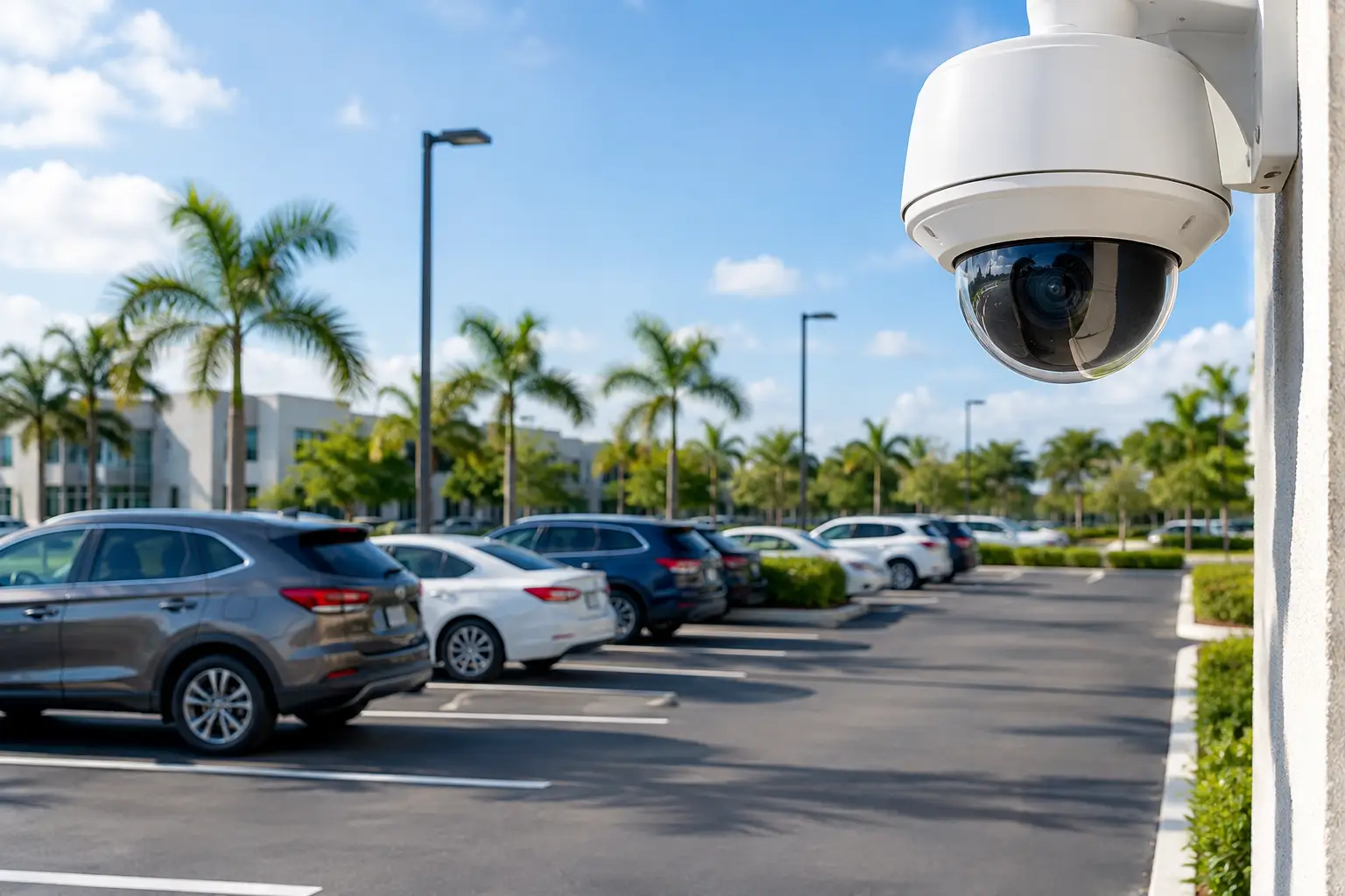 Top Parking Lot Security Solutions for Florida