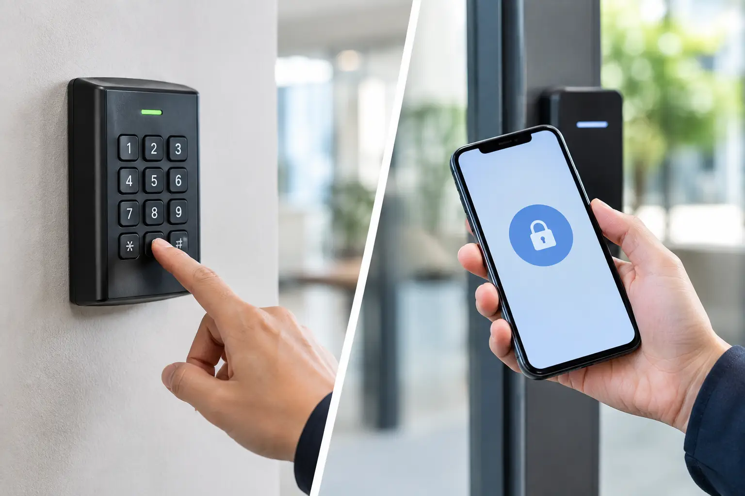 Keypad Versus Mobile Credentials: Which Fits?