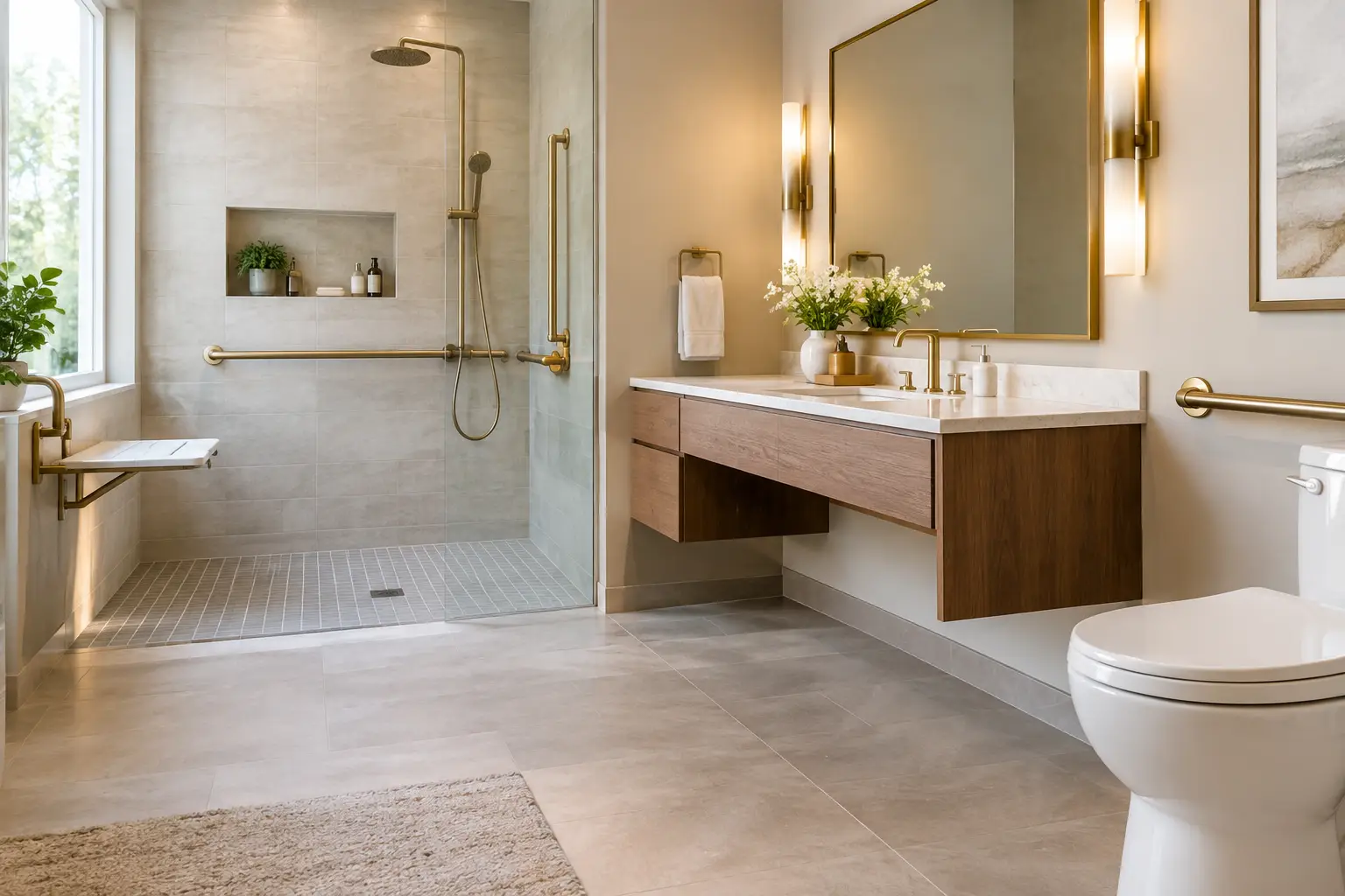 How to Design Accessible Bathrooms That Feel Luxurious