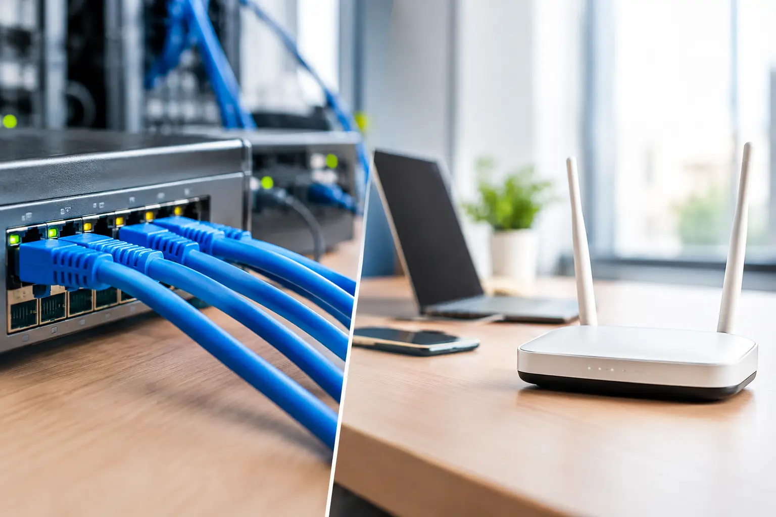 Rete cablata vs wireless aziendale, quale scegliere