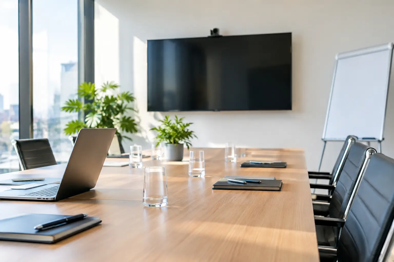 Dotazioni essenziali per sala meeting aziendale