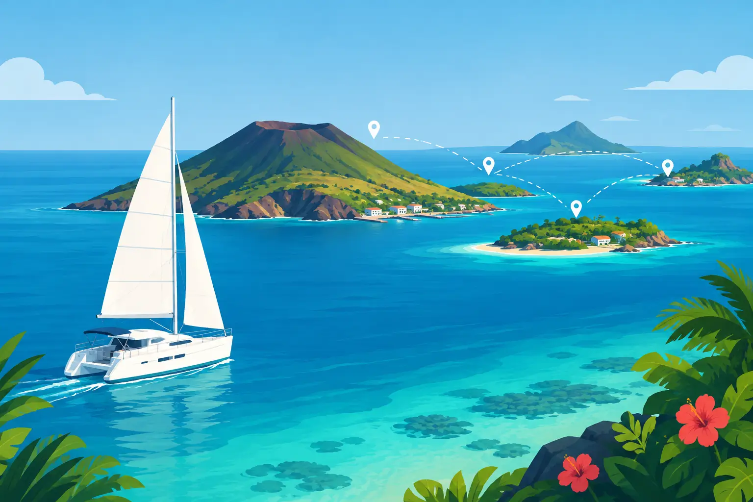 Caribbean Island Hopping Options for Statia