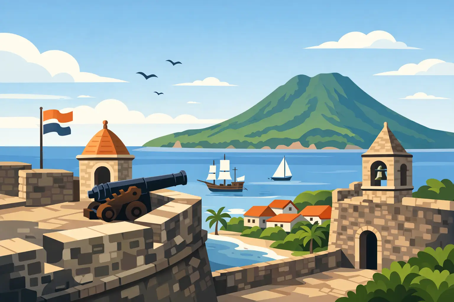 Fort Oranje Statia: A View Into Island History