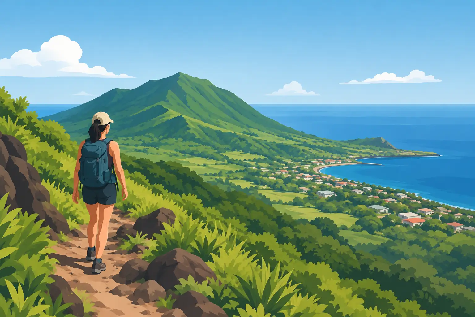 How to Explore Boven Trails on St. Eustatius