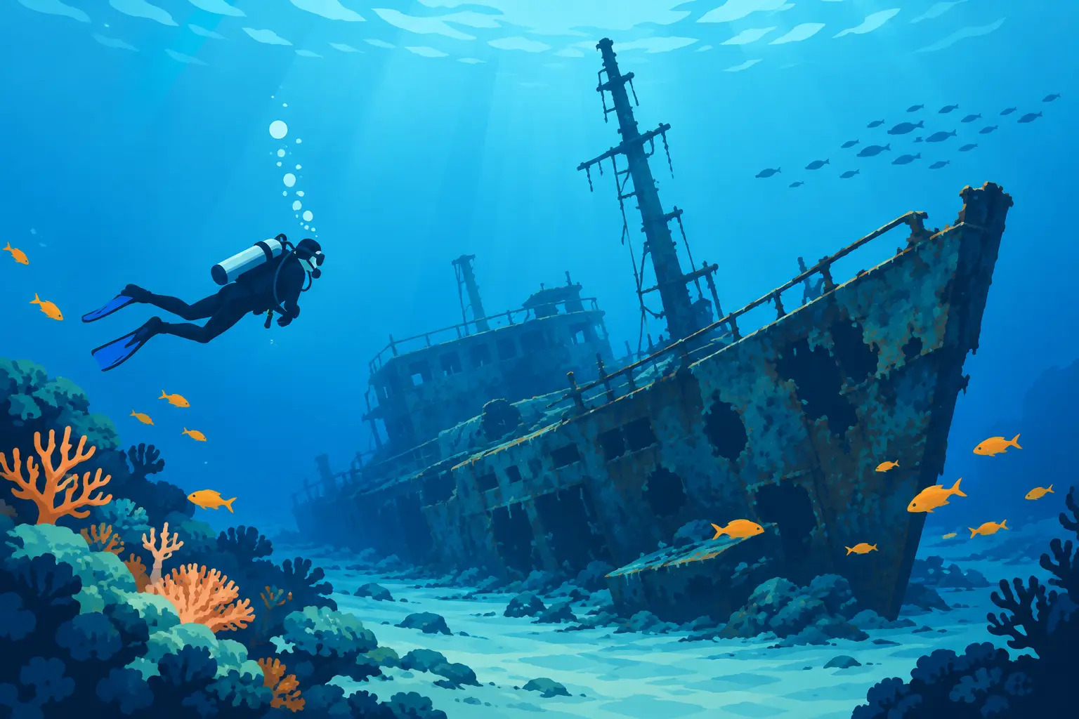 12 Best Caribbean Dive Wrecks Worth the Journey