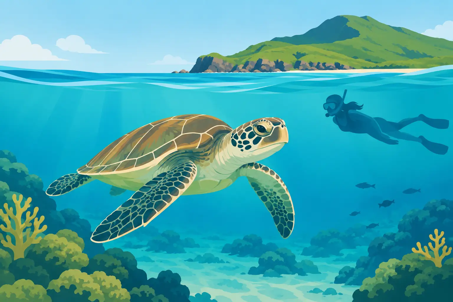 Statia Sea Turtle Guide for Respectful Encounters