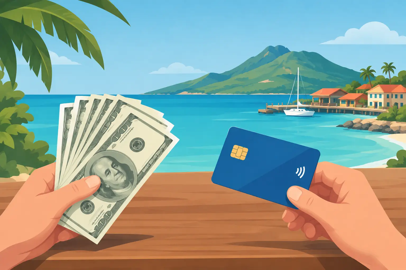 Statia US Currency and Paying on the Island