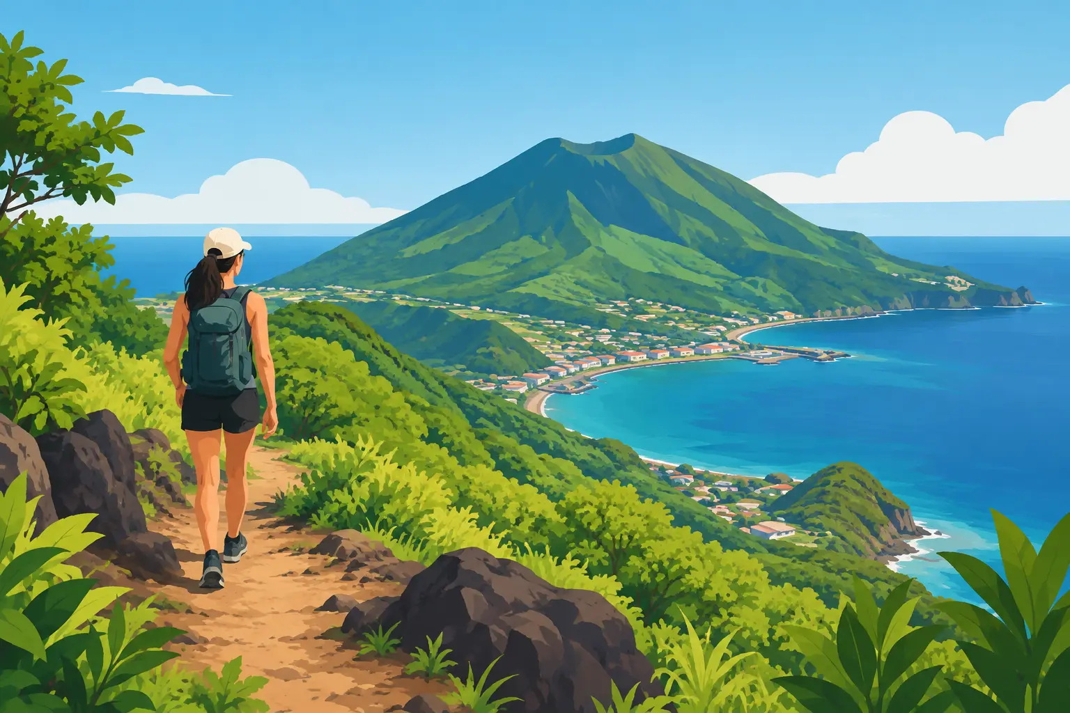 7 Best St Eustatius Nature Trails to Walk