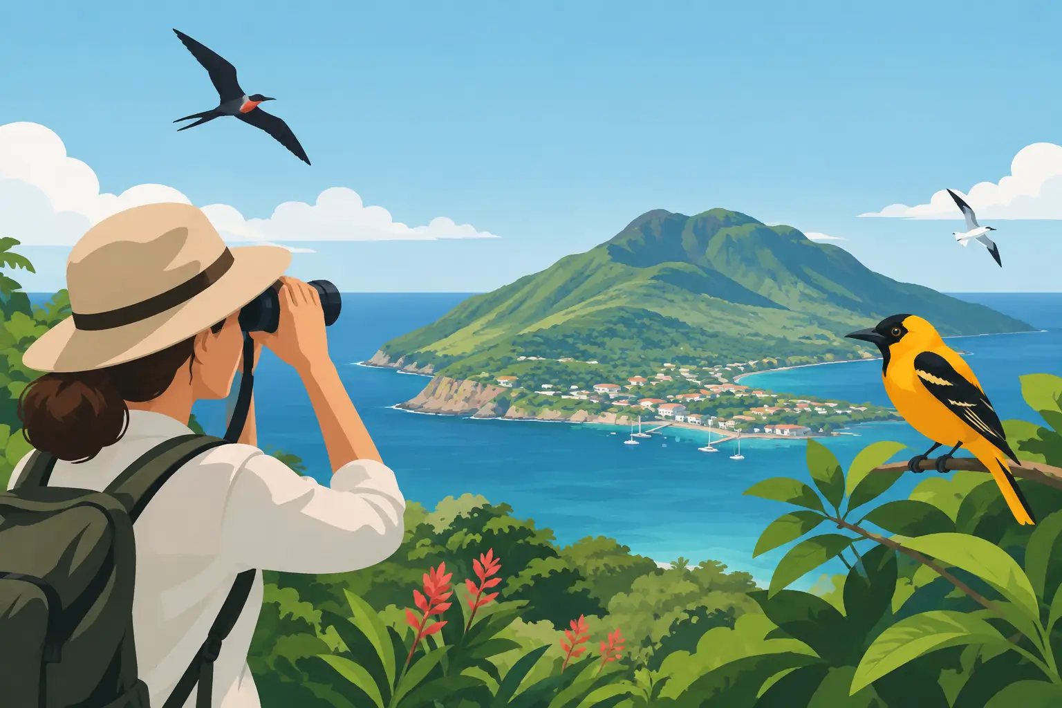 St Eustatius Birdwatching Guide for Curious Travelers