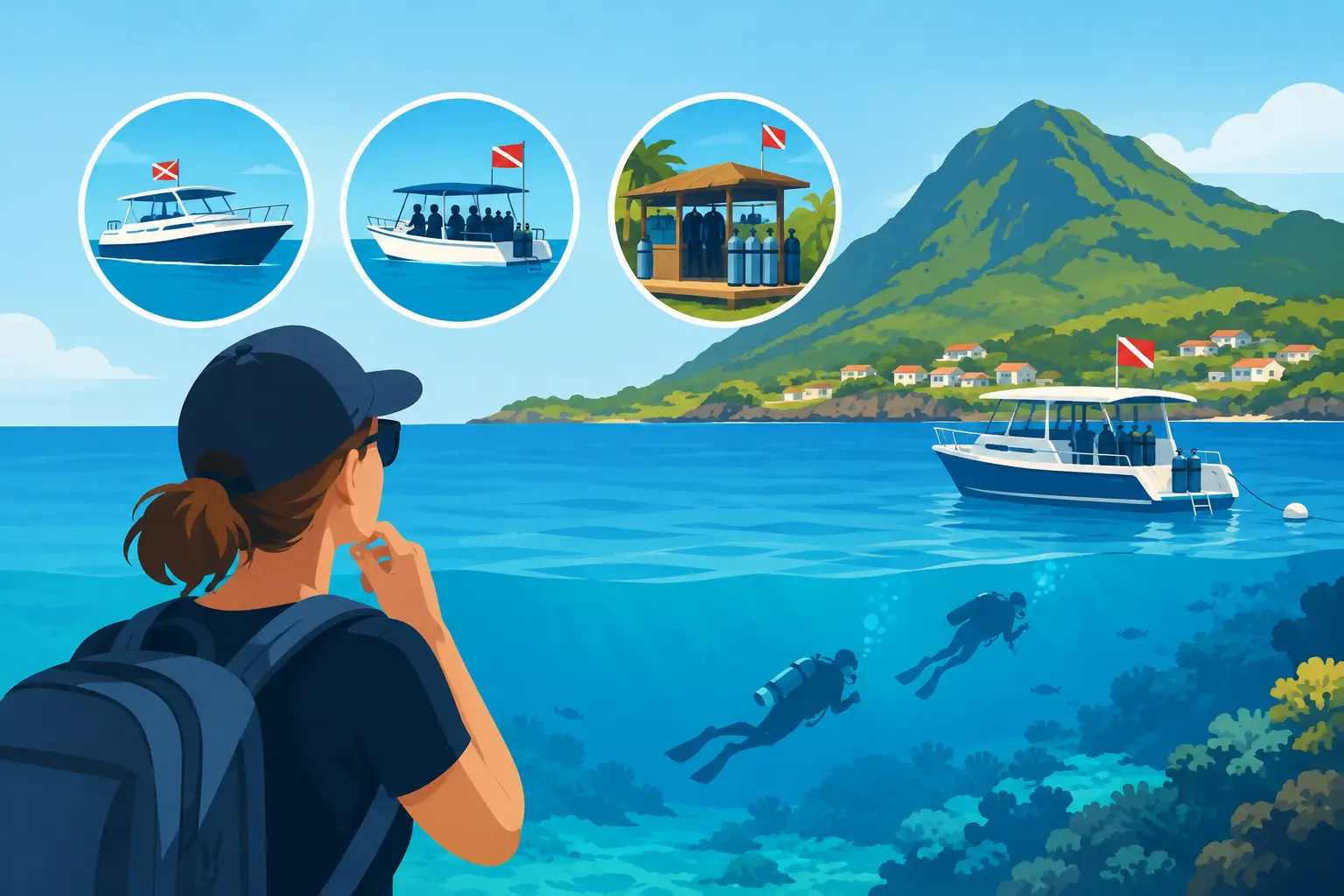 Dive Operator Selection on St. Eustatius