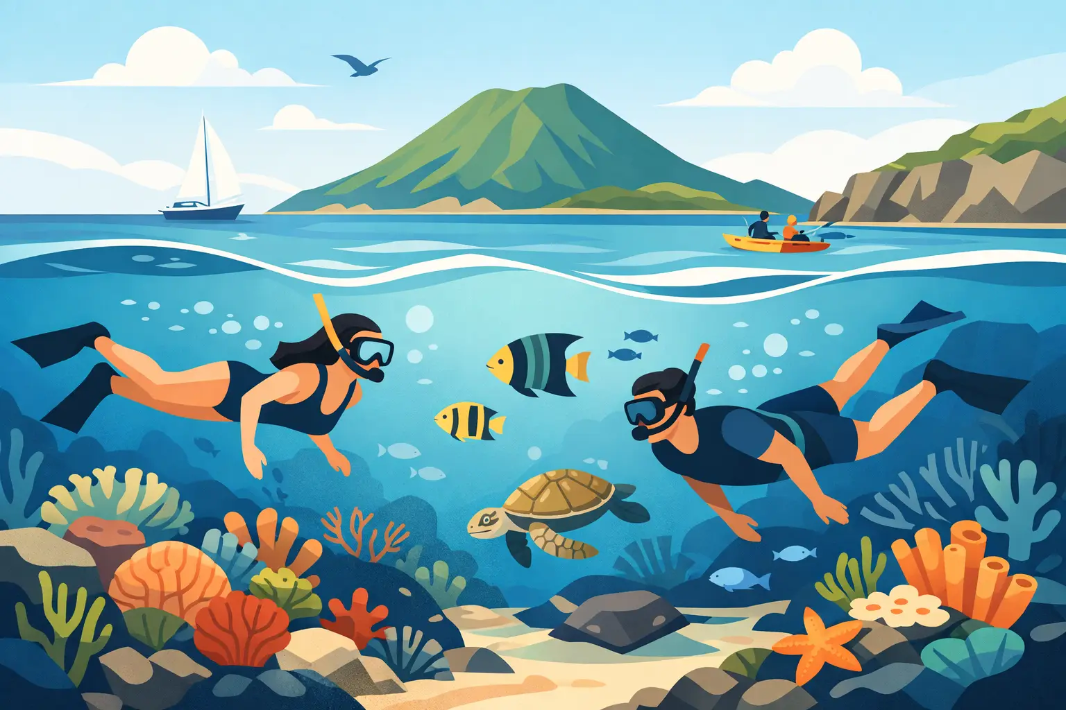 7 Best Statia Snorkeling Spots for Quiet Reefs