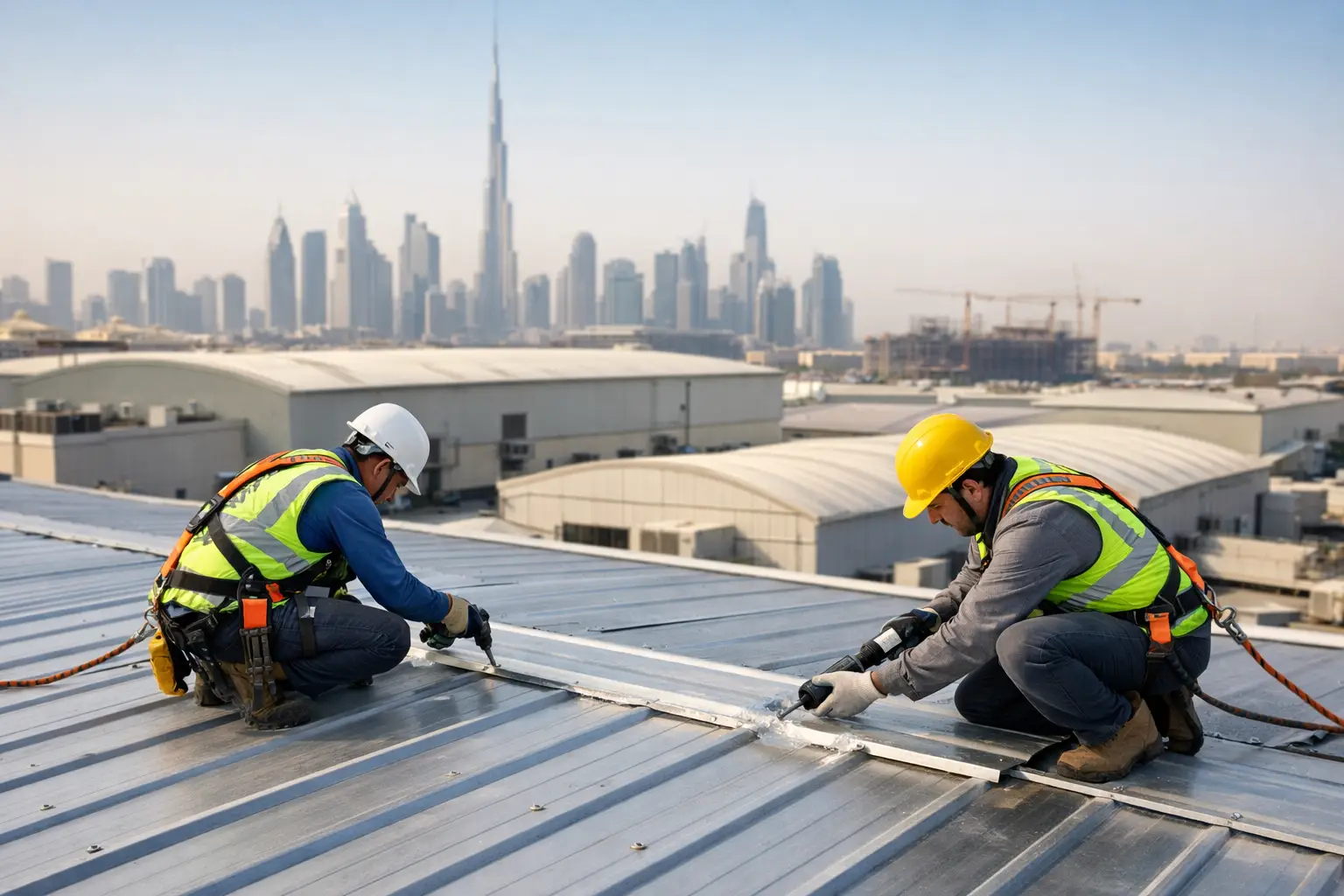 Metal roof repair Dubai for warehouses and factories: find leaks, stop corrosion, restore drainage, and plan durable repairs with minimal downtime safely.