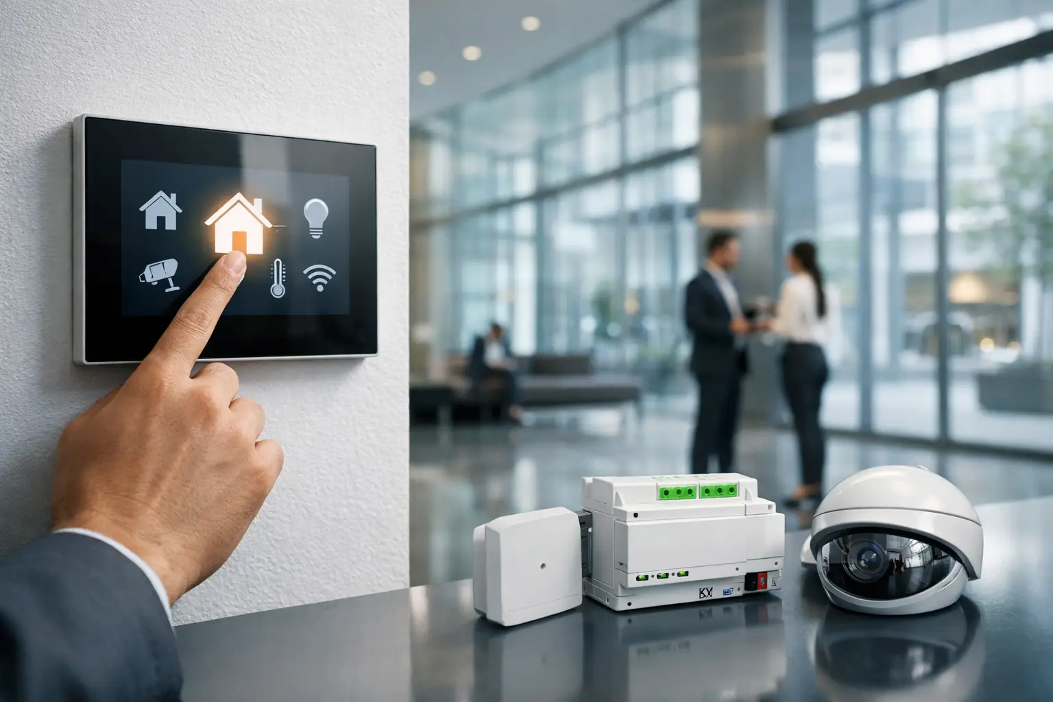 LEXA KNX automation gives villas, hotels, and commercial properties dependable control of lighting, climate, and scenarios through scalable wired design.