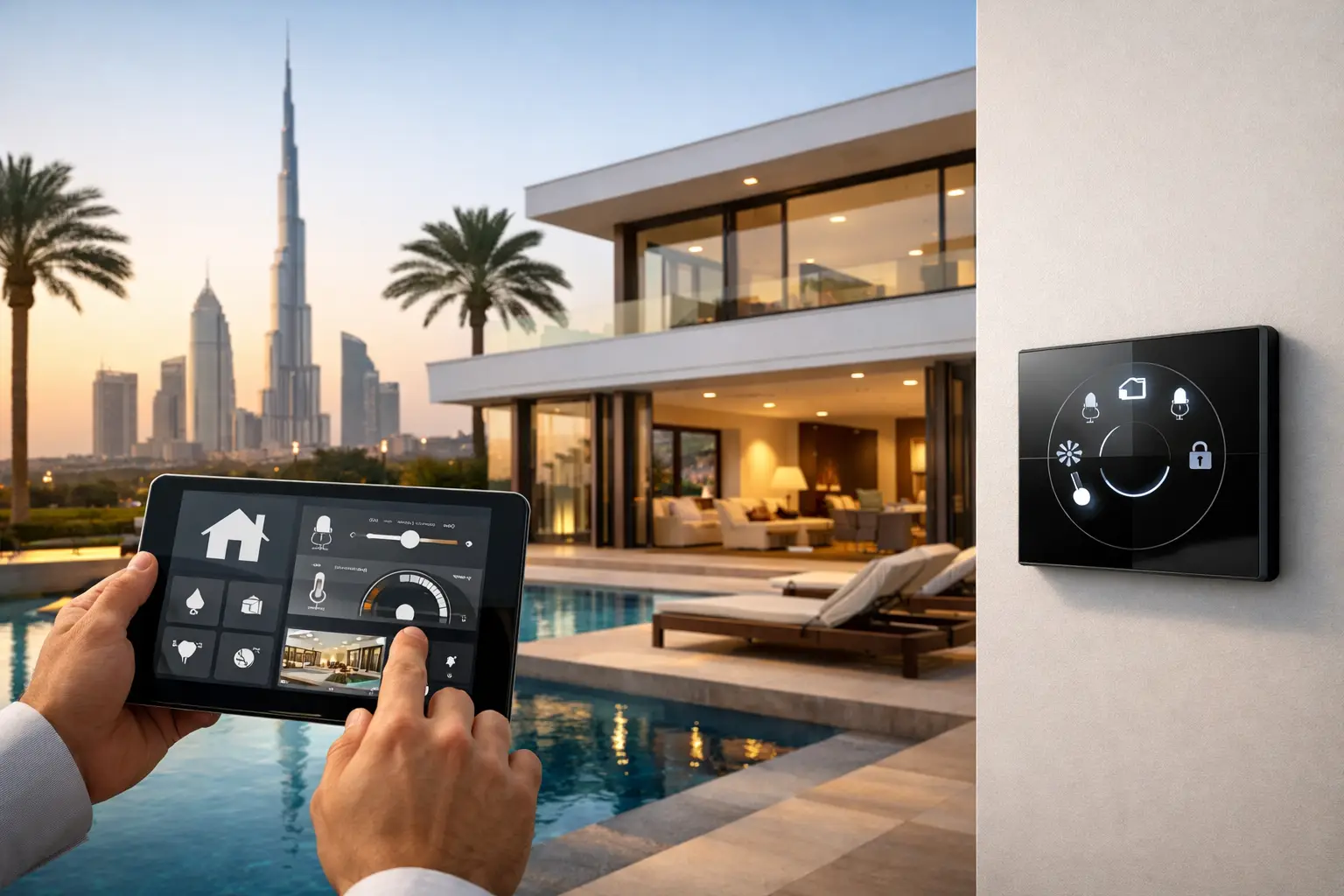 KNX home automation Dubai solutions for villas, hotels, and commercial properties. Plan lighting, climate, scenes, sensors, and control for reliable use.