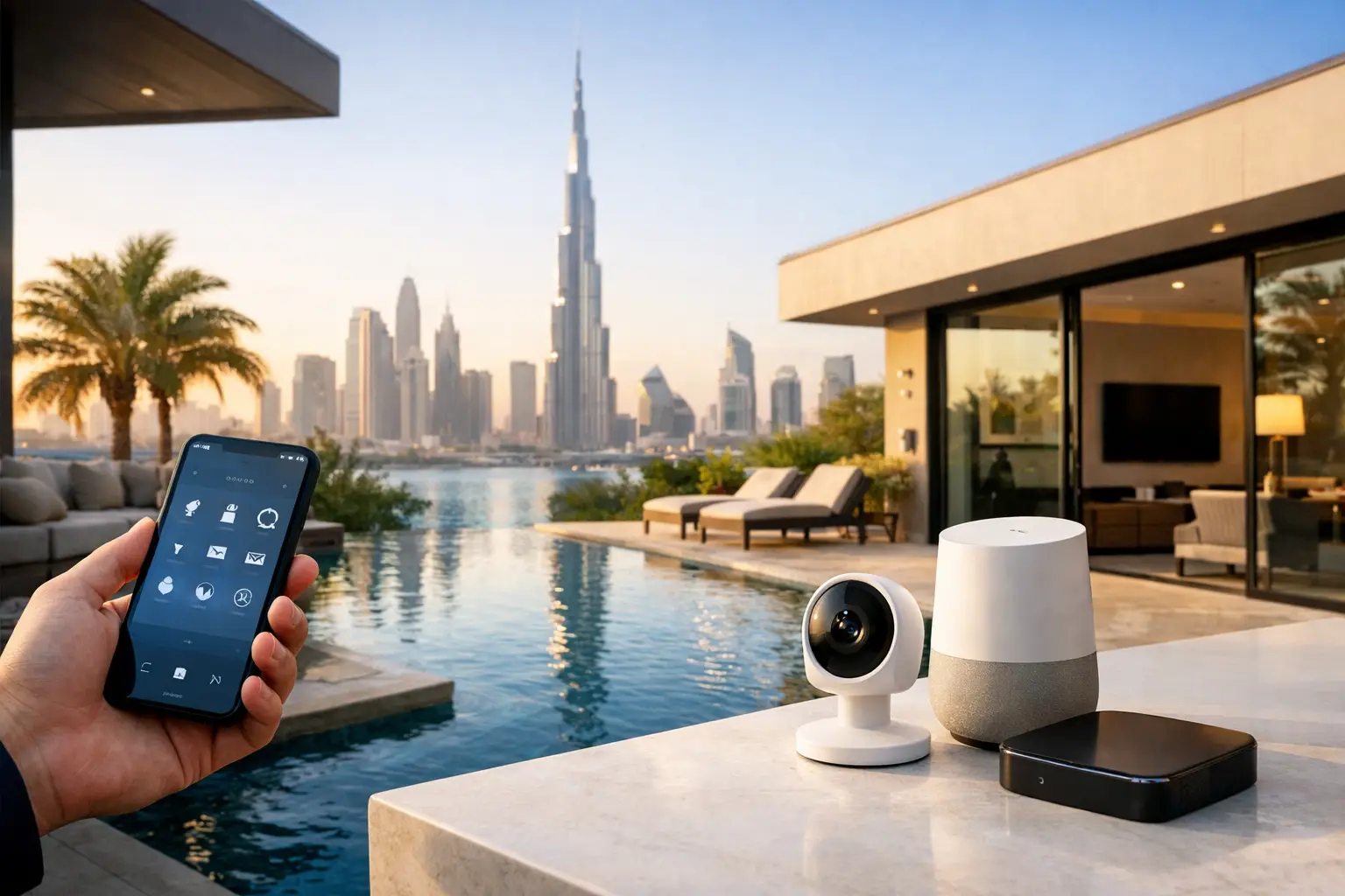 Smart home Dubai solutions for villas, hotels, and commercial spaces: plan KNX automation, lighting, climate, and controls that perform reliably daily.
