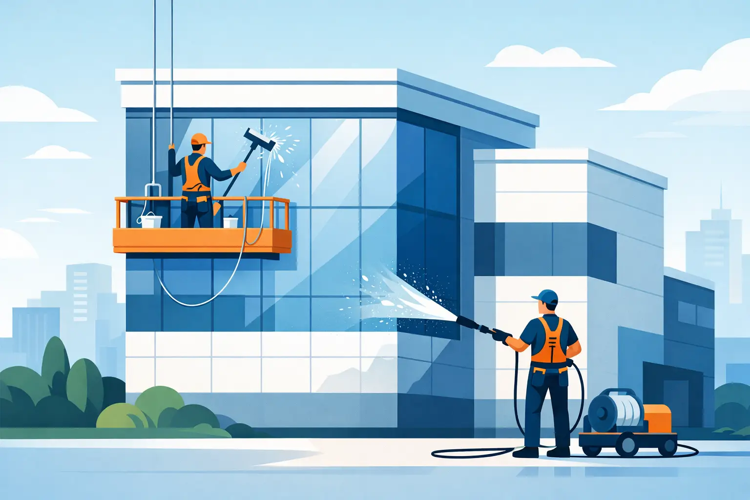 Building Exterior Cleaning Services That Last