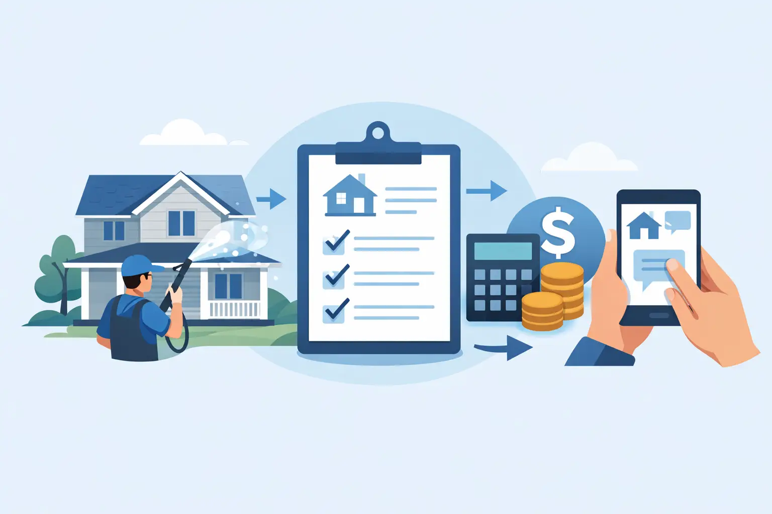 House Wash Estimate Process Explained