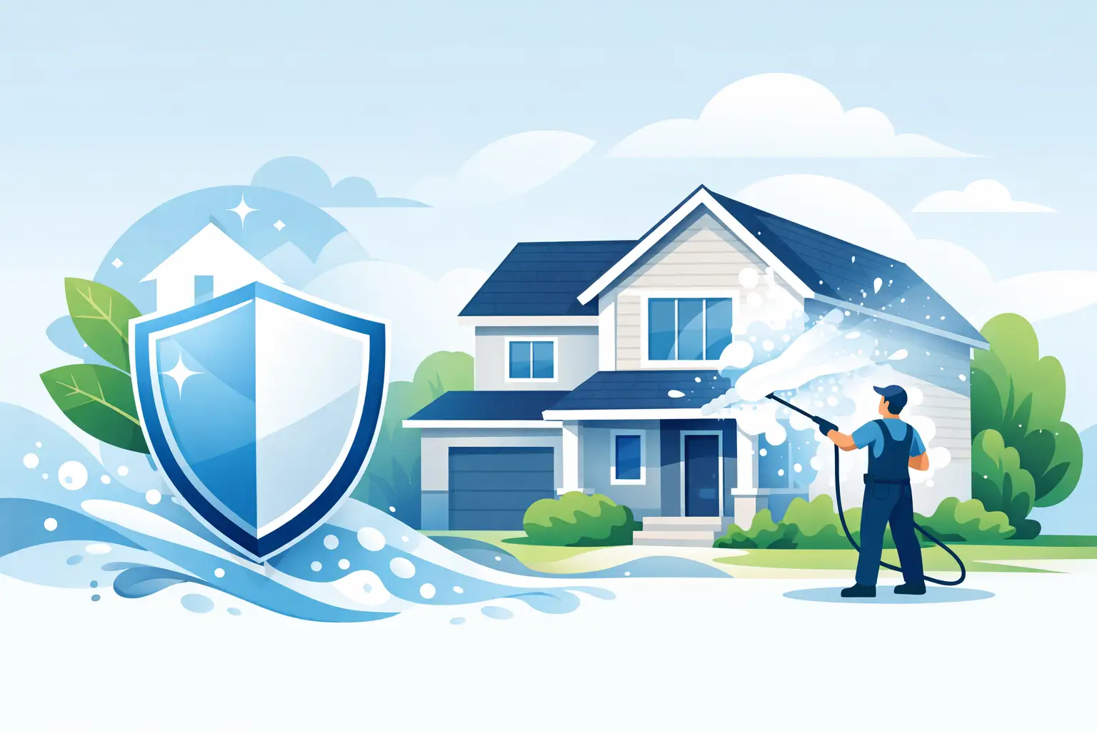 House Washing That Protects Your Home