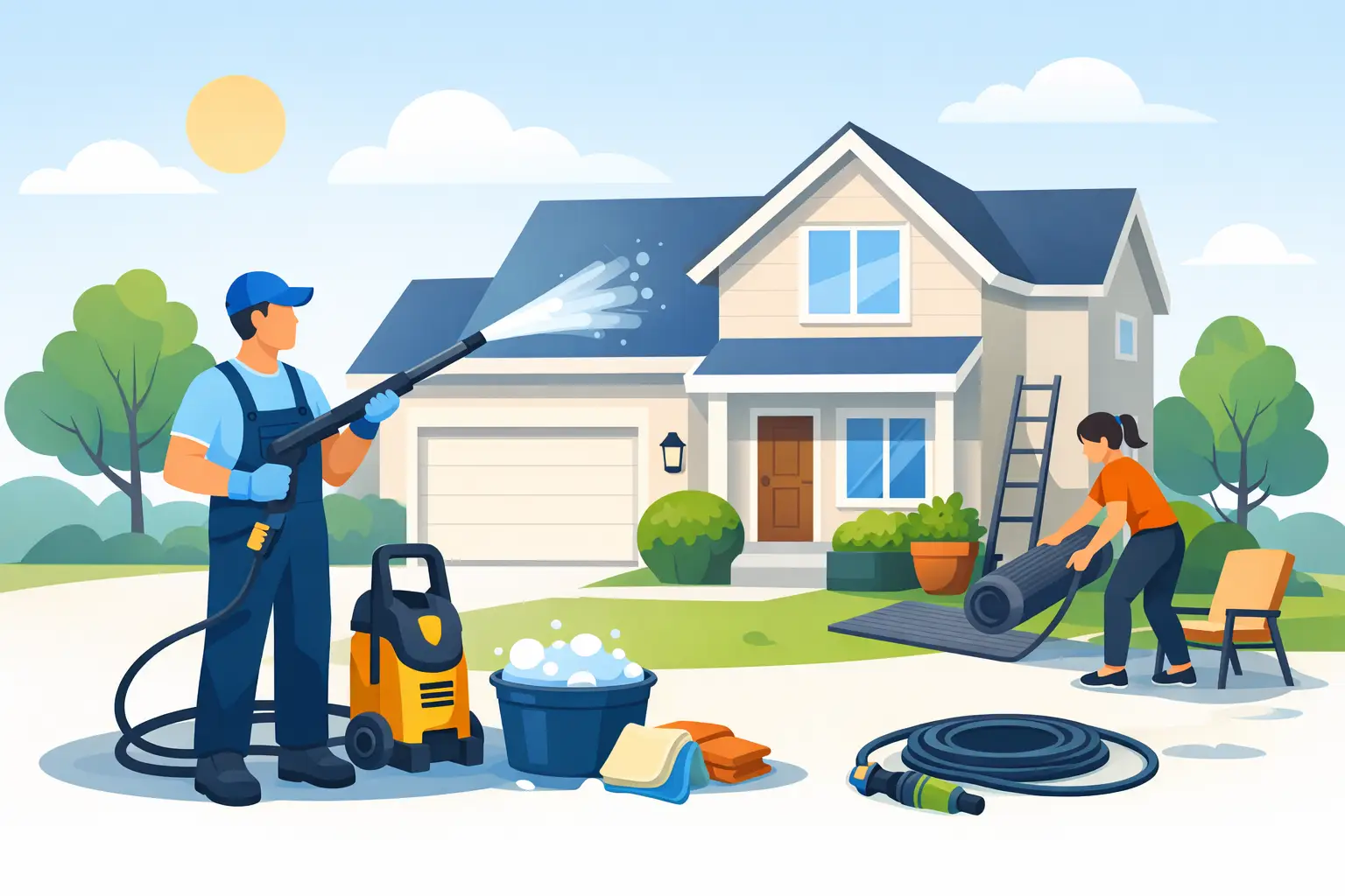 How to Prepare for House Washing