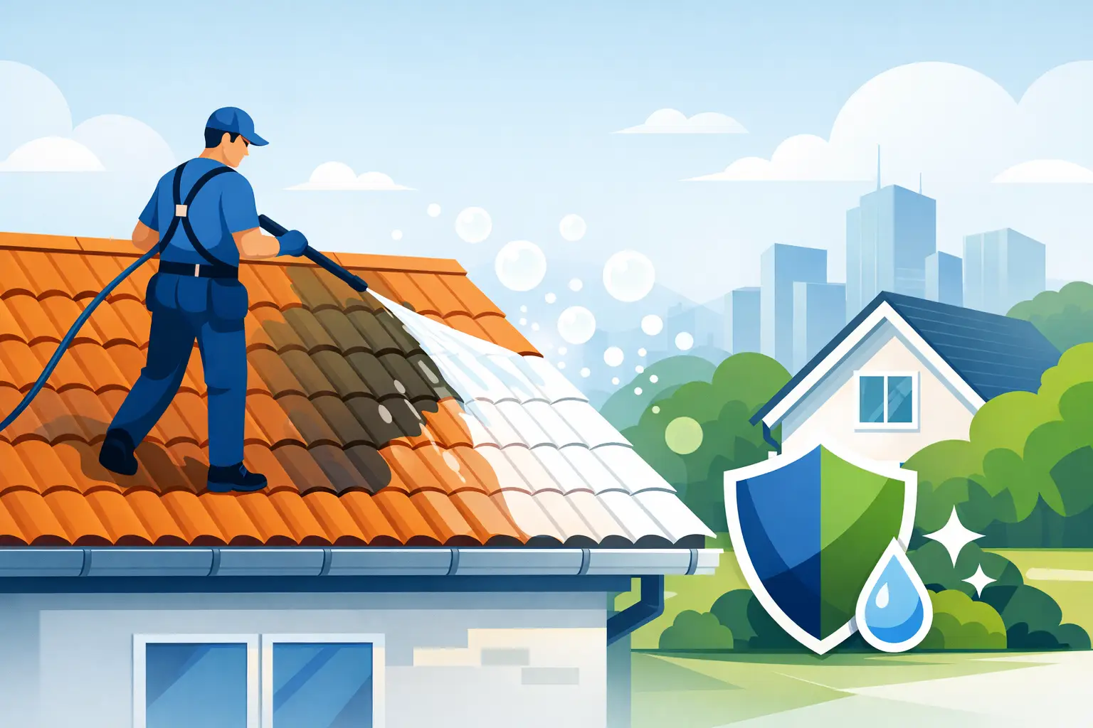 Roof Cleaning That Protects Your Property