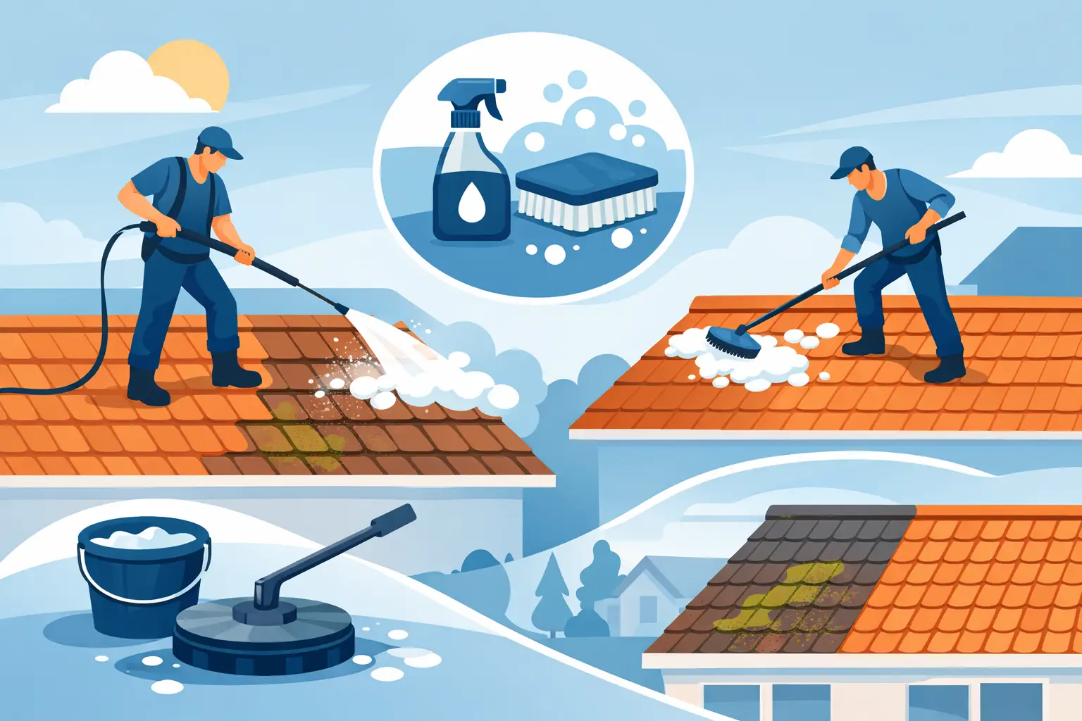 Guide to Roof Cleaning Methods