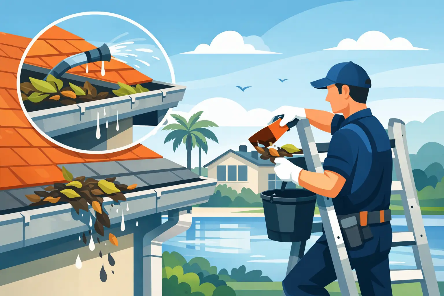 Gutter Cleaning Port St. Lucie Homes Need
