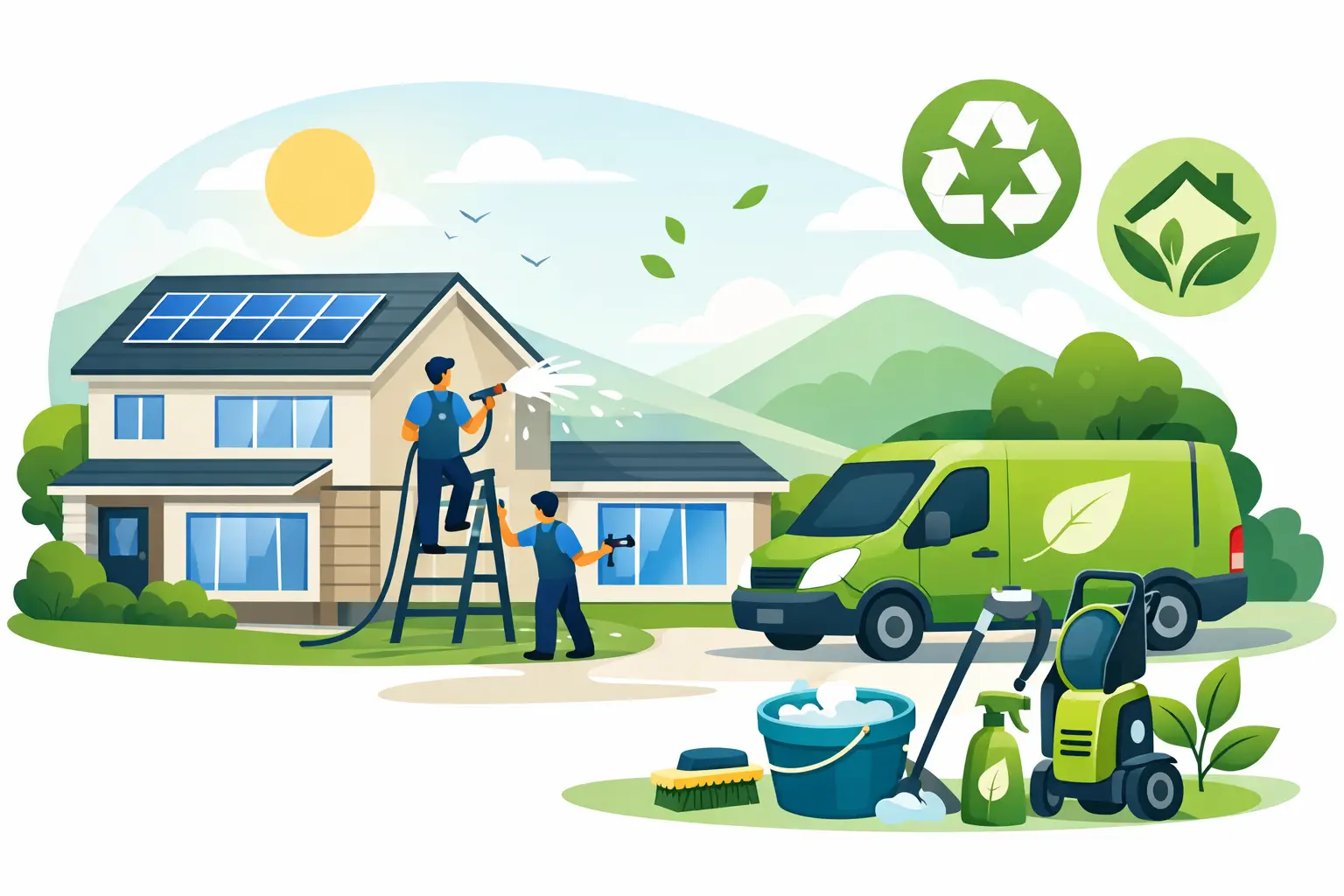 Eco Friendly Exterior Cleaning Service Guide