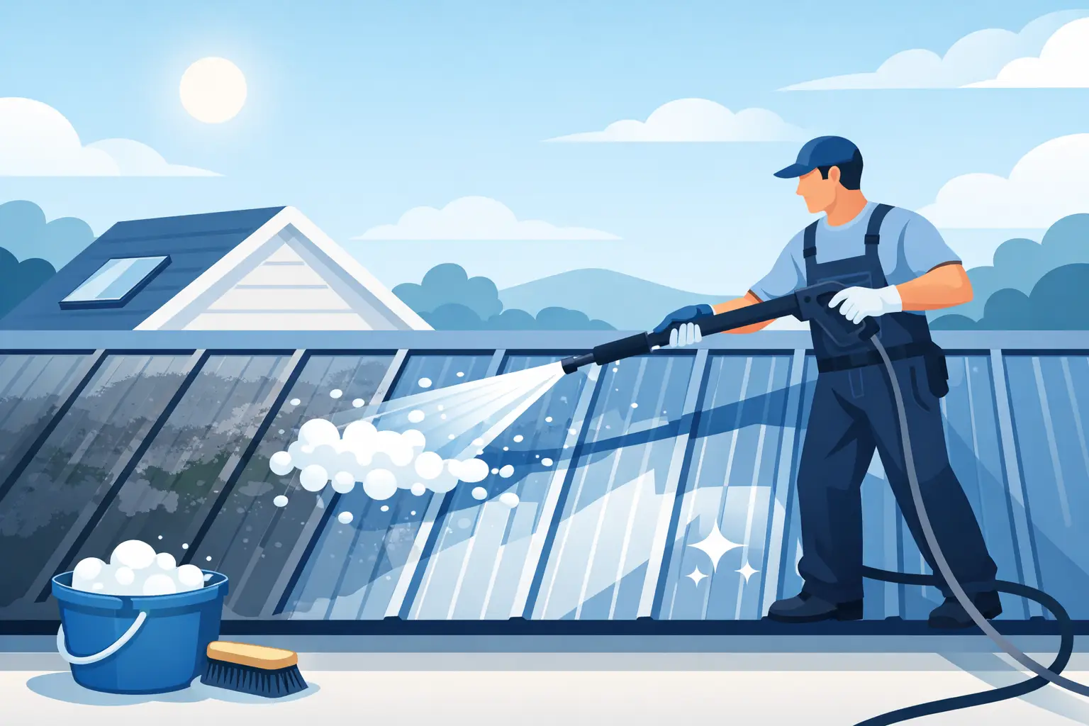 Guide to Metal Roof Washing Done Right