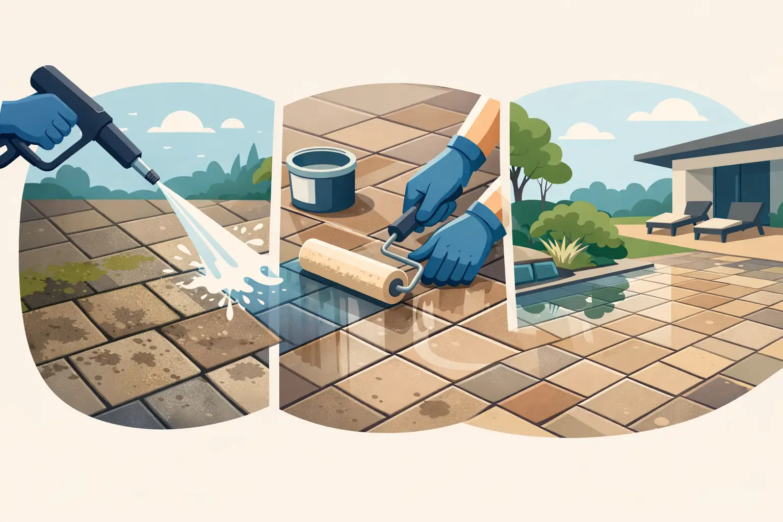 Paver Cleaning and Sealing That Lasts