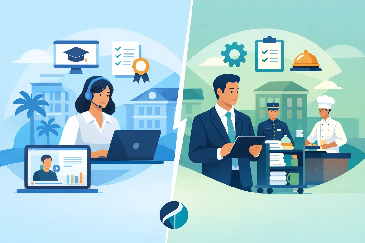 Hospitality LMS vs Operations Platform