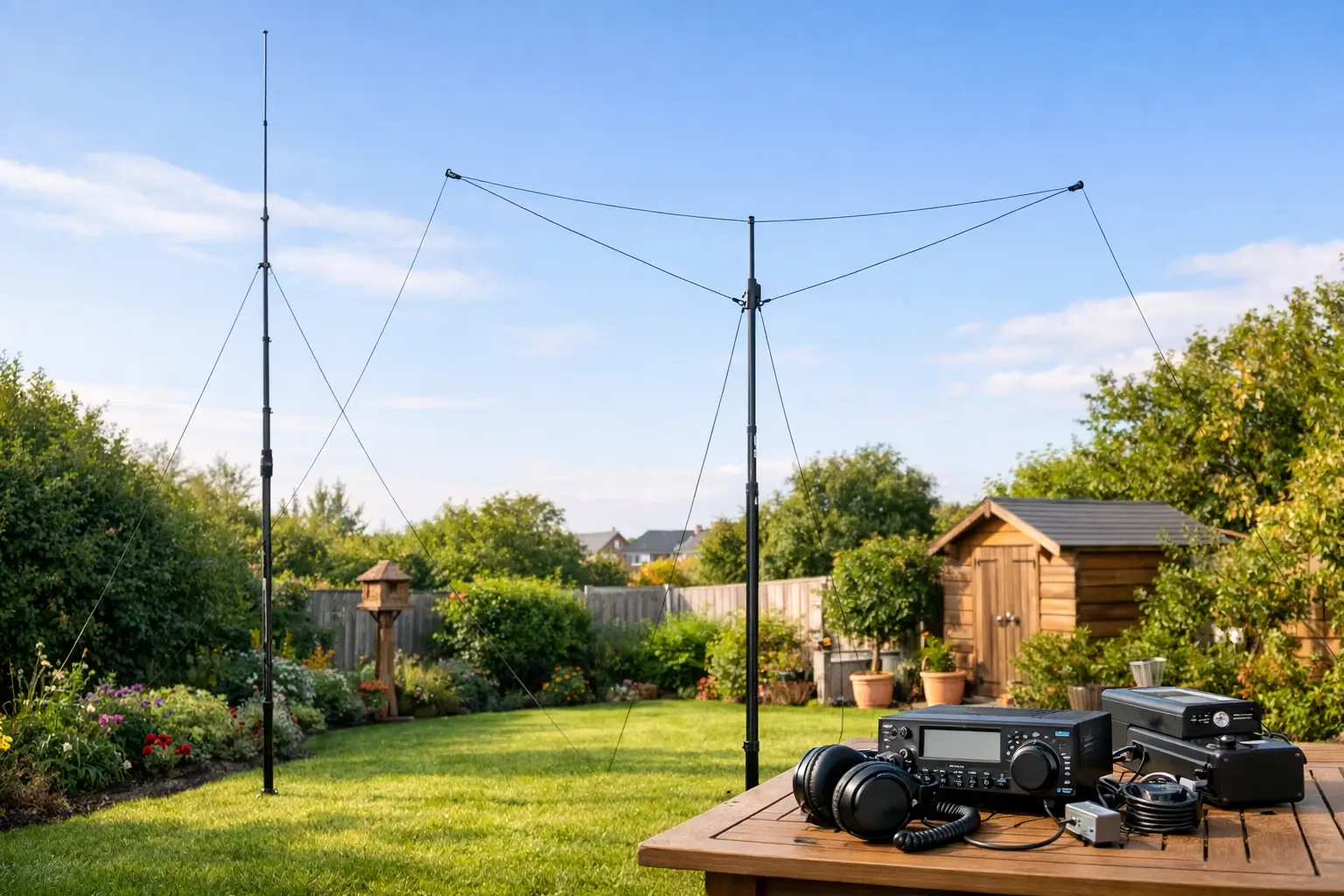 カウンター Best HF Antennas for Small Gardens | radioworld.co.uk