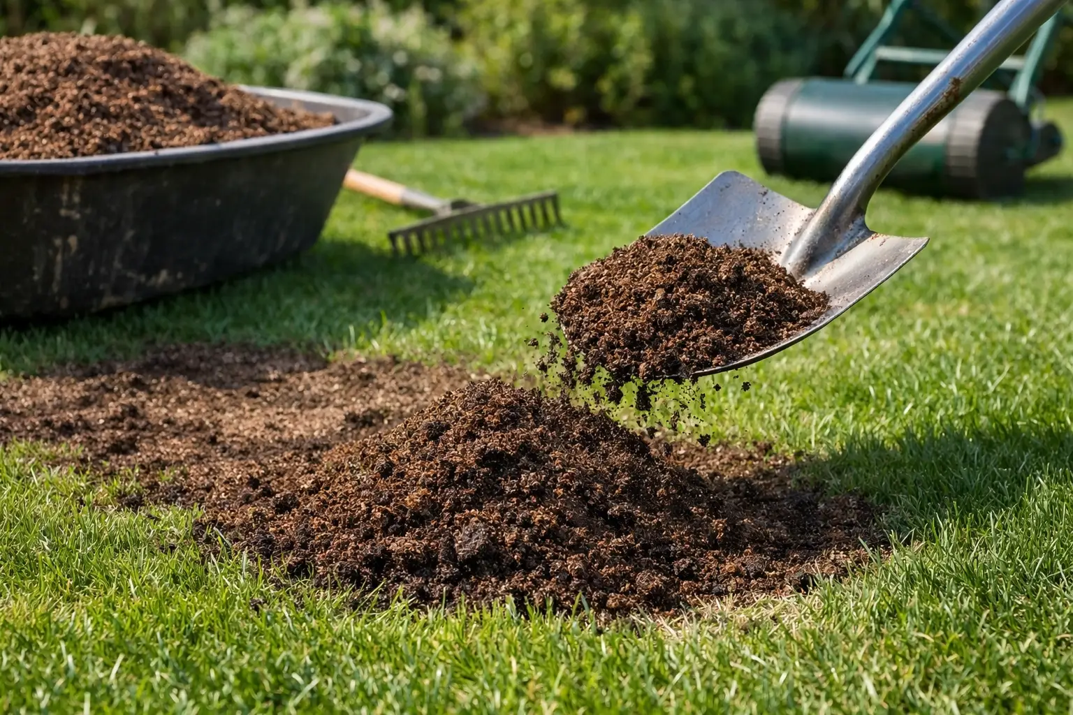 Peat Free Lawn Top Dressing Explained