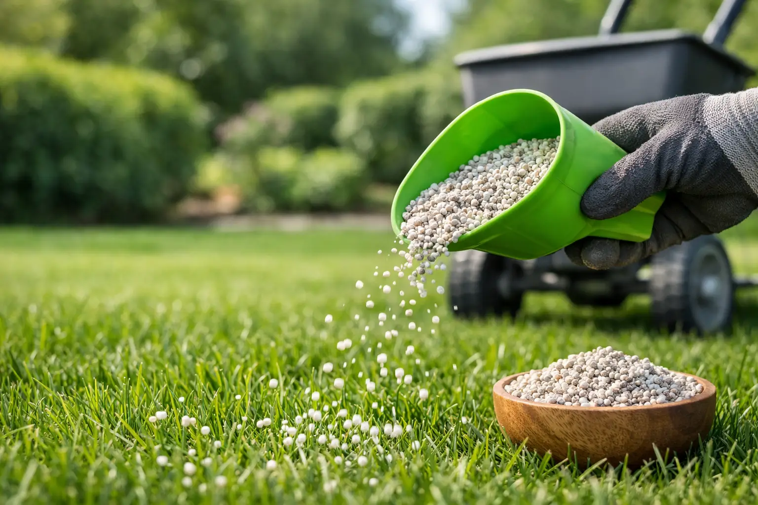Grass fertiliser: what your lawn needs