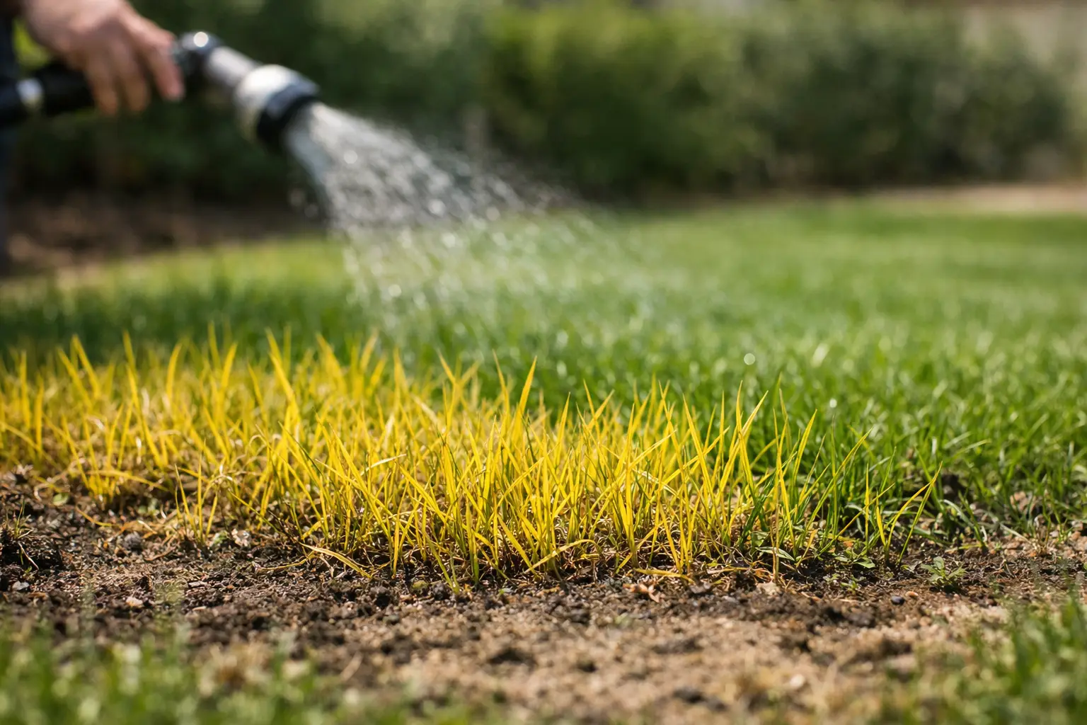 Why Is New Grass Yellow? Causes and Fixes