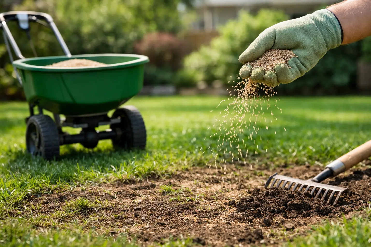 Overseeding an Existing Lawn Properly