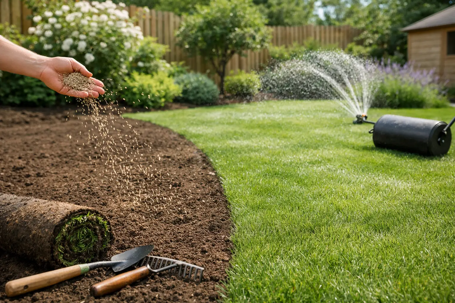 New Lawn Establishment Guide for UK Gardens